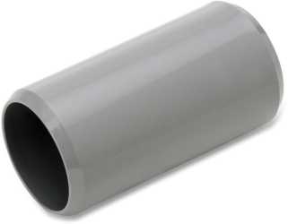 Steckmuffe grau zur Verbindung von starren oder biegsamen Rohren 32 