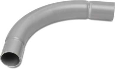 Steckbogen gesickt grau 90° 