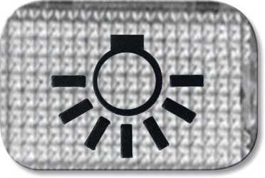 Zubehör Tastersymbol Licht 