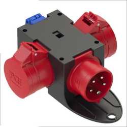 Mobiler Kunststoffverteiler St.Anton 2x16/5 SSD PW16/5 m.B. 