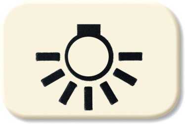 Zubehör Tastersymbol Licht Duro 2000 