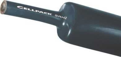 Schrumpfschlauch mittelwandig 34 bis 7mm / L 1m mit Kleber 