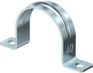 Befestigungsschelle zweilappig 40mm St G 