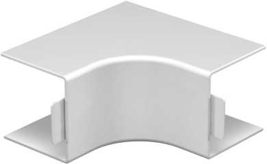 Inneneckhaube 60x60mm PVC reinweiß RAL 9010 