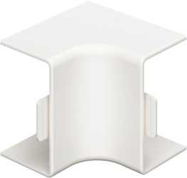 Inneneckhaube 25x40mm PVC reinweiß RAL 9010 