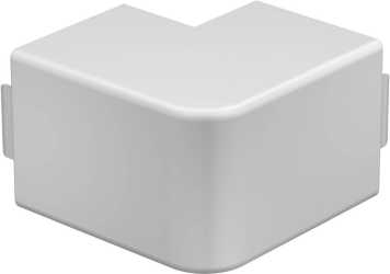 Außeneckhaube 60x60mm PVC reinweiß RAL 9010 