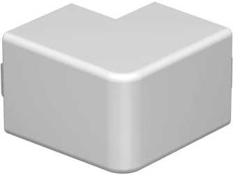 Außeneckhaube 40x40mm PVC reinweiß RAL 9010 