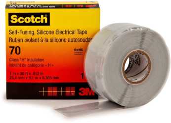 Halbleitendes Silikonband selbstverschweißend Scotch 70 25mm x 9m 