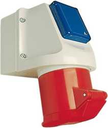 CEE Kombi - Wandsteckdose 5x16 A und SCHUKO - Steckdose 