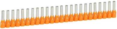Aderendhülsen Starfix f. Leiterquerschnitt 4 mm² orange isoliert in Bändern 