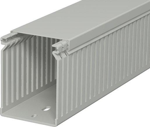Verdrahtungskanal 80x60x2000 PVC steingrau RAL 7030 