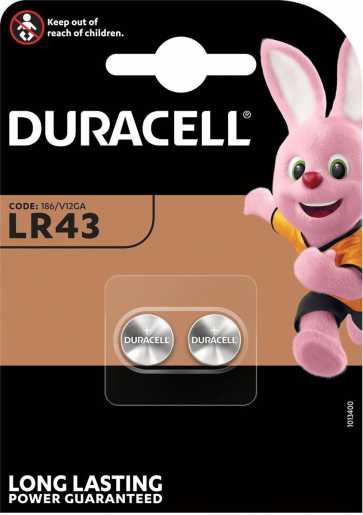 Knopfzellenbatterie Electronics LR43 B2 2 Stk 