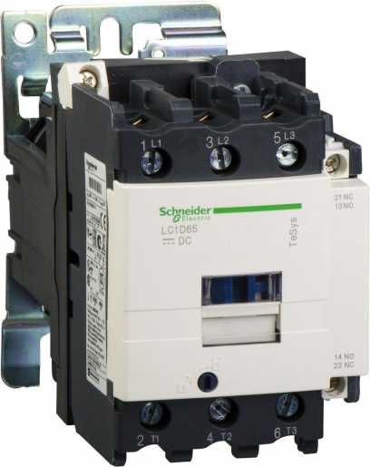 Leistungsschütz AC-schaltend 3P 37KW 1S+1Ö 24V DC 