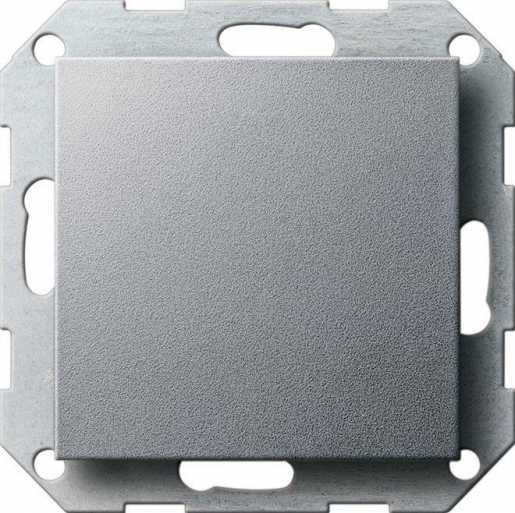 Blindabdeckung mit Tragring für System 55 Aluminium 