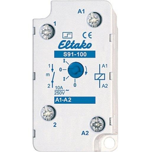 Stromstoßschalter 230V 1 Schließer S 91-100-230 