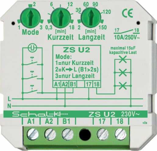 Lichtzeit-Impulsschalter ZS U2 