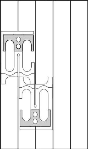 Querverbinder / Brücker für Reihenklemme QVS 2 SAKT1+2 