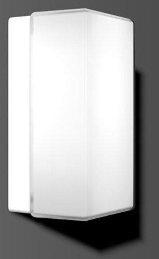 Decken/Wandleuchte A60/60W E27 220x120x105 