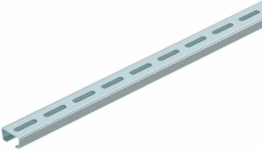Profilschiene gelocht Schlitzweite 16,5mm 2000x35x18 St FS 