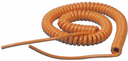 Spiralleitung 1,5m PUR H07BQ-F 5G1,5 