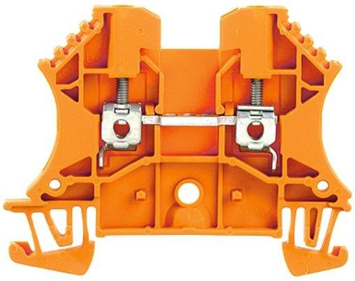 Durchgangs-Reihenklemme mit Schraubanschluss WDU 2.5 OR 2,5 mm² 