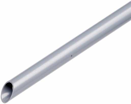 P-Rohr gemufft 16 EN 3341 grau 