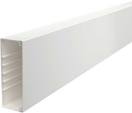 Leitungsführungskanal mit Bodenlochung 60x170 mm reinweiß 