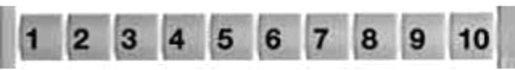 Klemmenmarkierer / Verbindermarkierer 5 x 5 mm Polyamid - 