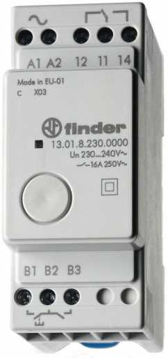 Stromstoßschalter für DIN-Schiene elektron 1 W 16 A 230 V AC Serie 13 