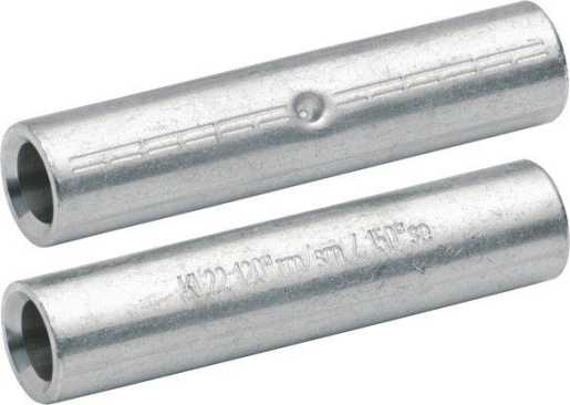 Al-Pressverbinder 50 mm² rm/sm Al99,5 blank 