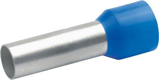 Isolierte Aderendhülse DIN 46228 Teil 4 halogenfrei blau 