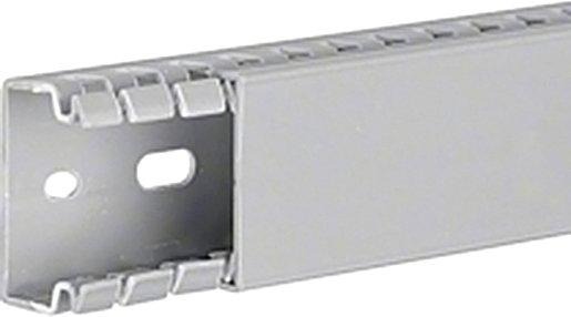 Verdrahtungskanal aus PVC BA7 25x40mm steingrau 