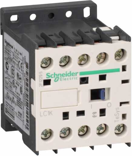 Leistungsschütz AC-schaltend 4-schl. 24V~ 9A LC1-K0910B7 