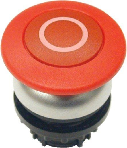 Pilzdrucktaste rot beschriftet IP67 69K M22-DP-R-XO 