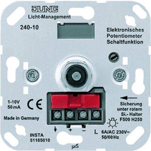 Elektronisches Potentiometer Schaltfunktion für EVGs und Tronic-Trafos 