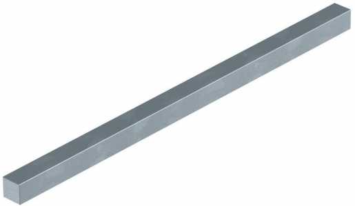 Klemmschiene für Potentialausgleichsschiene 212mm CuZn 