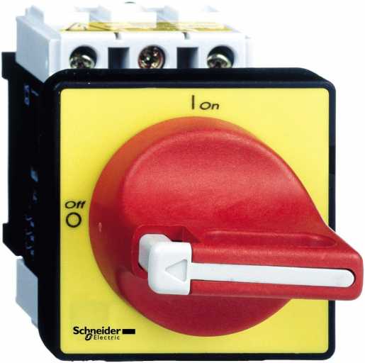 NOT-AUS Schalter 3P.40A Einbau VCF-2 