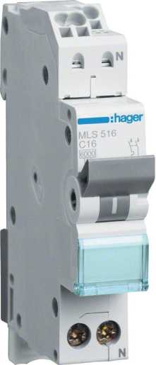 LS-Schutzschalter 2-polig C-Char 16A 1TE QuickConnect 