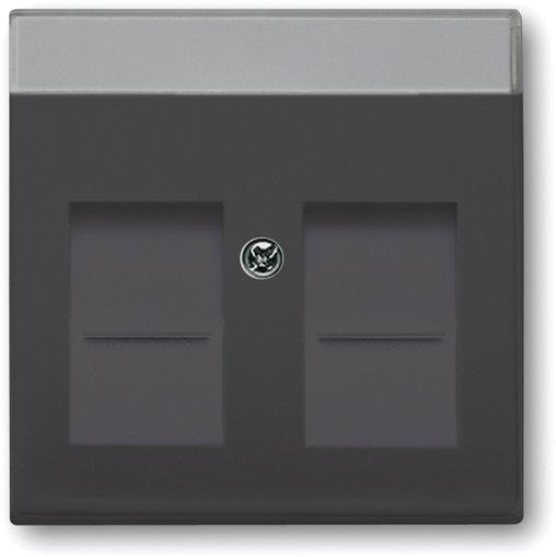 Zentralscheibe für Modular Jack öffnungsschieber und Beschriftungsfeld 