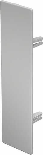 Endstück 60x230mm PVC reinweiß RAL 9010 
