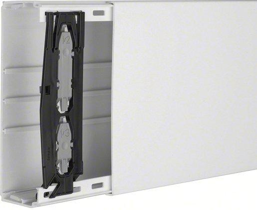 Leitungsführungskanal aus PVC LF 60 x 190 mm lichtgrau 