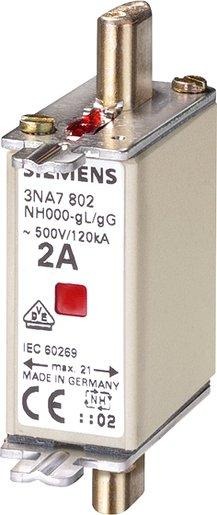 NH-Sicherungseinsatz Gr.000 80A AC500V/DC250V 