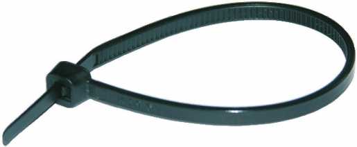 Kabelbinder schwarz UV-beständig 96 x 2,5 mm 