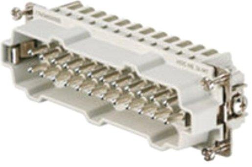 Einsatz HDC Stift 500 V 16 A HE 24 MT 