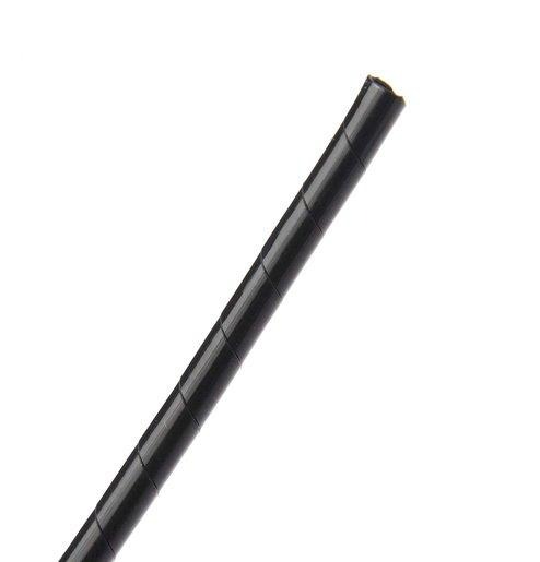 Wellschlauch 12,7 mm x 30,5 m Nylon wetterbeständig schwarz 