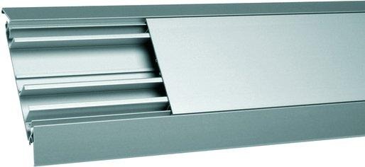 Aufbodenkanal Aluminium AKA 18x125 mm Natureloxiert 