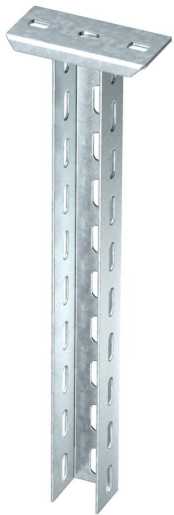 Hängestiel mit angeschweißter Kopfplatte Stahl tauchfeuerverzinkt 50x50x500 mm 