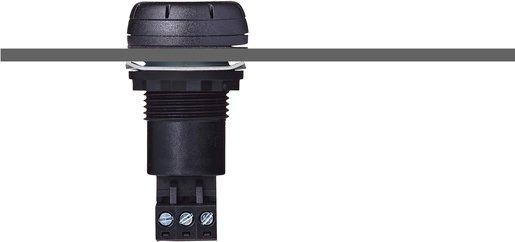 M22 Einbausummer Dauer-/Pulston schwarz 230/240 V AC 