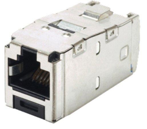 RJ45-Buchse geschirmt 10 Gig fähig Kat. 6a bis 500 MHz 