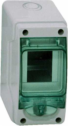Installationskleinverteiler Mini Kaedra AP 1R 3TE IP65 